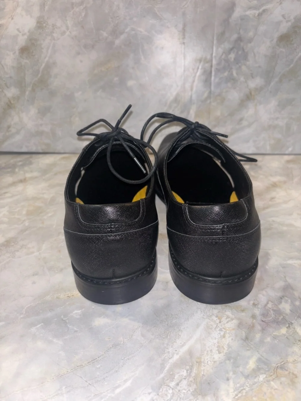 Mix No. 6 Freya Black Men's Lace-Up Derby Shoes
